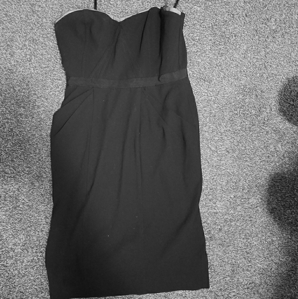 BCBG strapless LBD